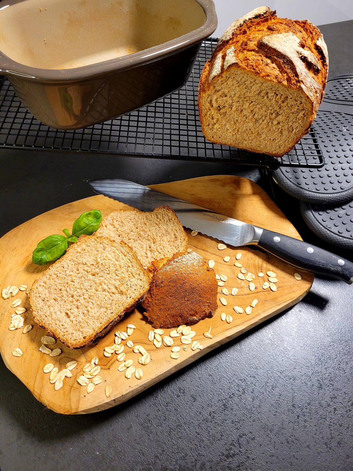 Dunkles Körnerbrot mit Buttermilch – nadjas.kitchen.possible