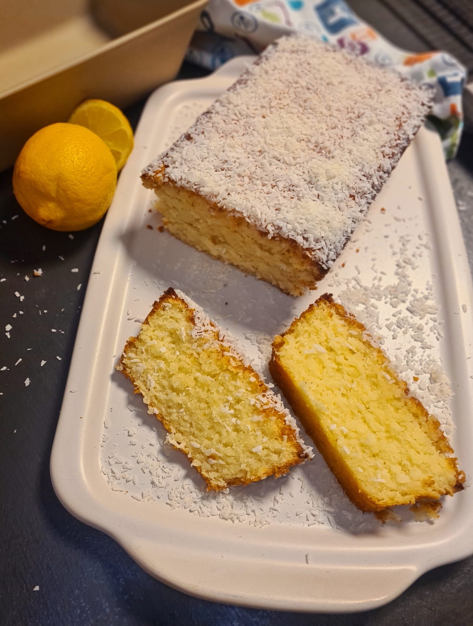 Zitronen-Kokos-Kuchen – nadjas.kitchen.possible
